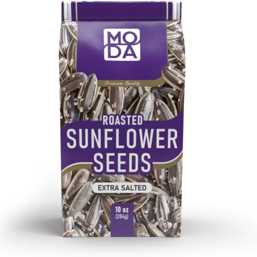 Moda Roasted Sunflower Seeds Extra Salted 284gr