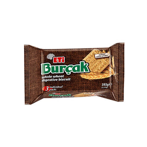 Eti Burcak Whole Wheat Biscuit 393Gr